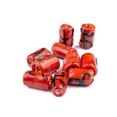 Imagem de Kit c/ 10 Firmas Desenhada 17mm P Gira Tridente Murano - Lua Mística -