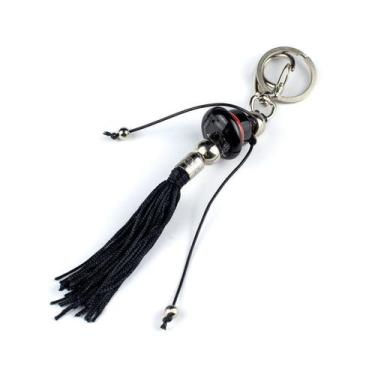 Imagem de Chaveiro Exu Cartola Preto em Murano 15 cm - Lua Mística - 100% Origin