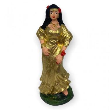 Imagem de Escultura Cigana do Ouro 13,50 cm em Resina - Lua Mística - 100% Origi