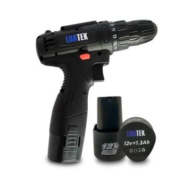 Imagem de Parafusadeira Furadeira 12V Luatek Modelo LWJ-214 - LuatekModeloLWJ-21