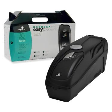 Imagem de No Break Ragtech Usb 1200Va entrada trivolt e saida de 115V, Bivolt