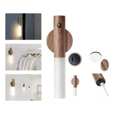 Imagem de Luminária Parede Cabeceira Cama Automática Sensor Decorativa Iluminaçã