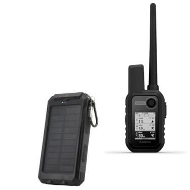 Imagem de BoxWave Power Bank compatível com Garmin Alpha 10 (Power Bank by BoxWave) - Solar Rejuva PowerPack (10000mAh), energia solar reserva 10000mAh para Garmin Alpha 10 – Jet Black