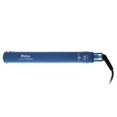 Imagem de Chapinha| Prancha Philco Ultra Titanium 230ºc Com Emissão De Íons Azul Bivolt