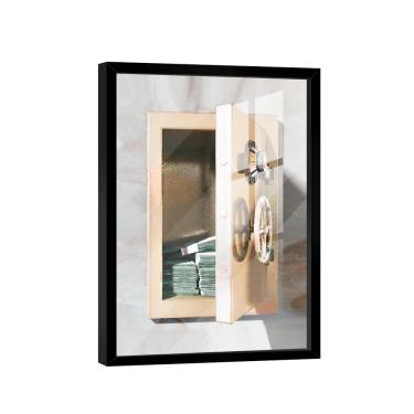 Imagem de Quadro Cofre Milionário -- Br Artes
