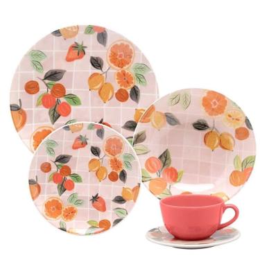 Imagem de Aparelho De Jantar 30 Peças Piquenique Oxford