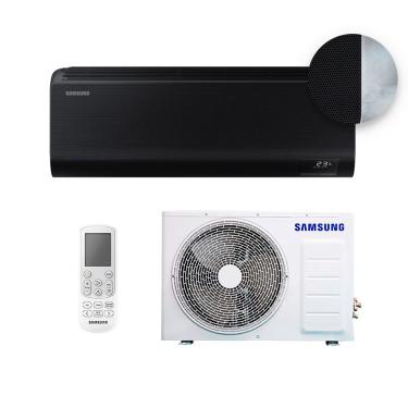 Imagem de Ar Condicionado Split Hi Wall Inverter Windfree Connect Black Samsung 24000 BTUs Quente/Frio 220V Monofásico