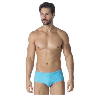 Imagem de Sunga stripes azul claro kauna swim, GG