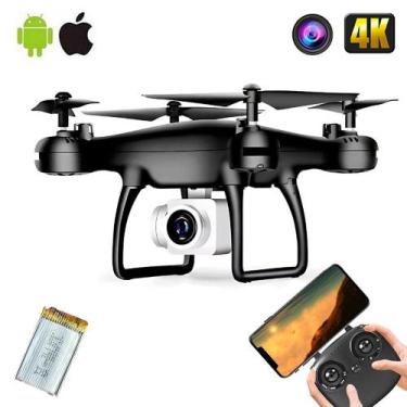 Imagem de Drone Profissional 8S Com Câmera 4K 2025 Modo Sem Cabeça - RC