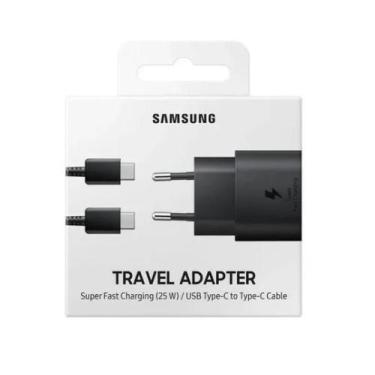 Imagem de Carregador Super Turbo 45w + Cabo Duplo Tipo C Original Samsung - INOV