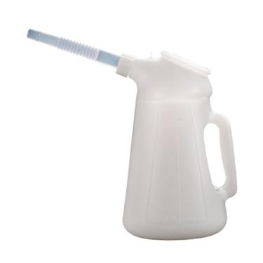 Imagem de Fenteer JUG de óleo de medição de óleo de óleo Fácil enchimento com acessórios de jarro de dispensador de óleo em escala, 2 L