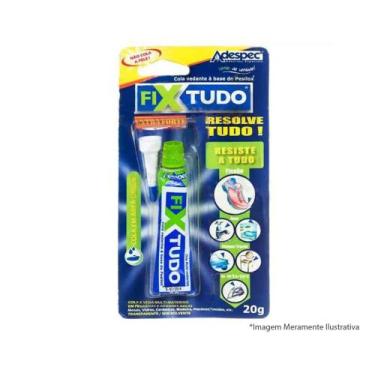 Imagem de Cola Fix Tudo Adespec 20G Transp Blister