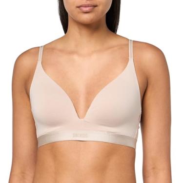 Imagem de BOSS Sutiã feminino acolchoado Bea Jersey Mix, Areia de praia, M