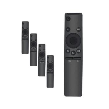 Imagem de Kit 5 Controles Remoto Compatível Smart Tv Samsung 4k - Skylink