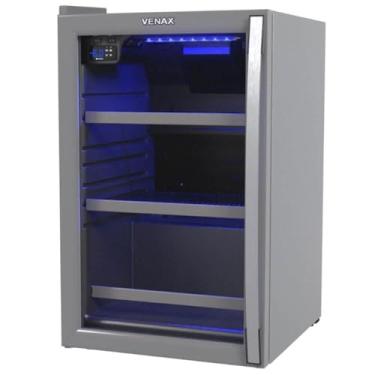 Imagem de Cervejeira Venax Blue Light 100L Porta Invertida Cinza 127V 21206