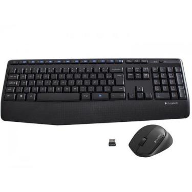 Imagem de Teclado e mouse sem fio ABNT2 Logitech Comfort MK345 920-007821