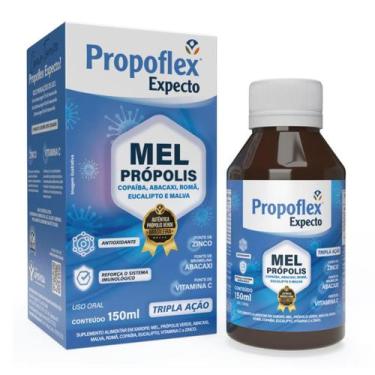 Imagem de Propoflex Expecto Xarope Natural Mel Própolis Copaíba Abacaxi Romã Euc