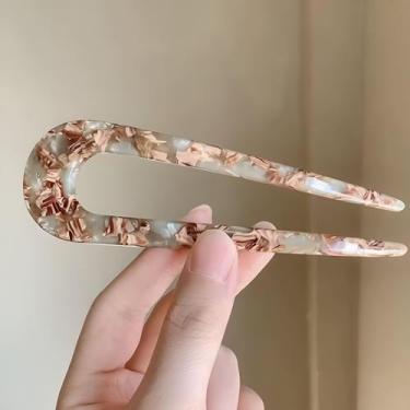 Imagem de Grampo de Cabelo em Formato U Vintage Estilo Coreano Chinês Acessórios