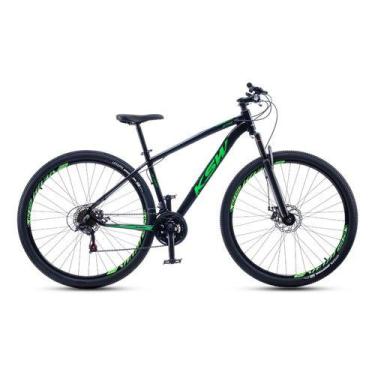 Imagem de Bicicleta Aro 29 KSW Shimano 21v Alumínio Xlt 100, Preto, Verde