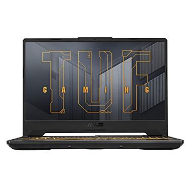 Imagem de ASUS TUF Gaming Laptop para jogos A15, tela FHD de 15,6 polegadas de 144 Hz, NVIDIA® GeForce RTX™ 3050, AMD Ryzen™ 5 7535HS, 8GB DDR5, SSD PCIe® Gen4 NVMe™ de 512 GB, Wi-Fi 6, Windows 11, FA506NC-ES51