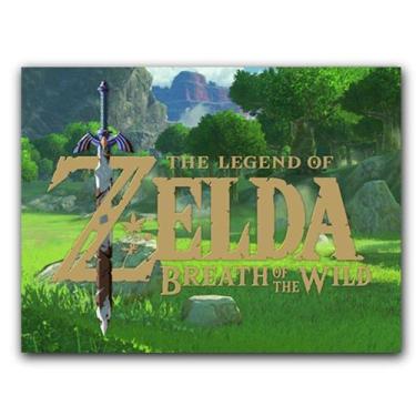 Imagem de Placa  MDF  20 cm x 30 cm - The Legend of Zelda: Breat Wild - BD Cases