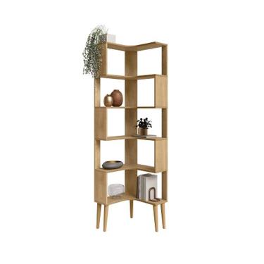 Imagem de Armário Multiuso Berlin 6 Prateleiras Cinamomo – RV Móveis