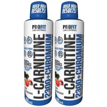 Imagem de 2X TERMOGẼNICO LÍQUIDO L CARNITINE 480ML SABOR AÇAÍ COM GUARANÁ PROFIT-Unissex