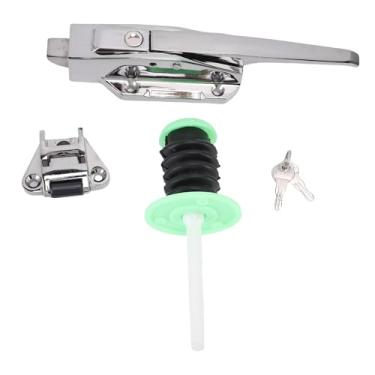 Imagem de ASHATA Maçaneta da Porta Mais Fria, Trava de Portas de Freezer