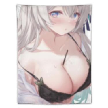 Imagem de LIEGBMEU Tapeçaria Sexy Hot Anime Girl 152.4 cmx203.2 cm Wall Quilt Art Whimsical Tapestry DecorationAF375