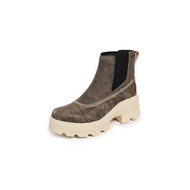 Imagem de Sorel Bota feminina Joan Frwd Chelsea, Canoa/cerâmica branqueada, 35