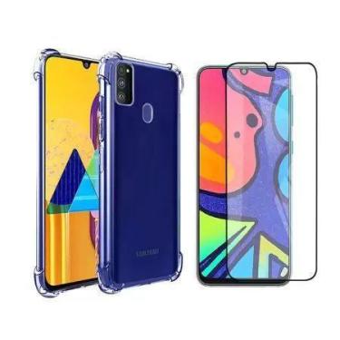 Imagem de Capinha Capa Anti Quedas Galaxy M21s + Película 3D Vidro Ultra Resiste