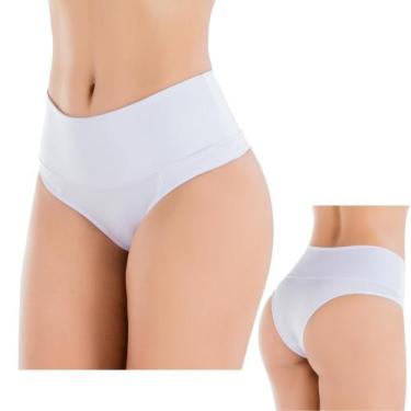 Imagem de Calcinha Cintura Alta Modeladora Cós Alto - Lingerie Linda e de Qualid
