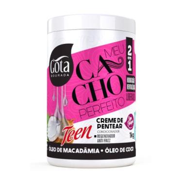 Imagem de Creme Meu Cacho Perfeito Óleo De Macadâmia E Coco Gota 1kg - GOTA DOUR