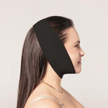 Imagem de Faixa cirurgica - orelha - papada - Moça Bonita, P, PRETO