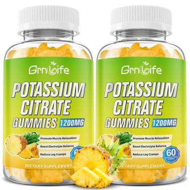 Imagem de Suplemento Gomas de Citrato de Potássio GrnLife 1200 mg 120 unidades