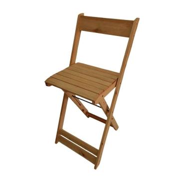 Imagem de Banqueta Para Area Gourmet Em Madeira Dobrável Para Bistrô Mel