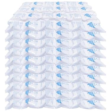 Imagem de AUZPFRUM Pacotes de gelo seco para envio de alimentos congelados e perecíveis – 10 folhas (24 pacotes de gelo pequenos por folha) | Pacote de gelo frio de longa duração para refrigeradores, lancheiras