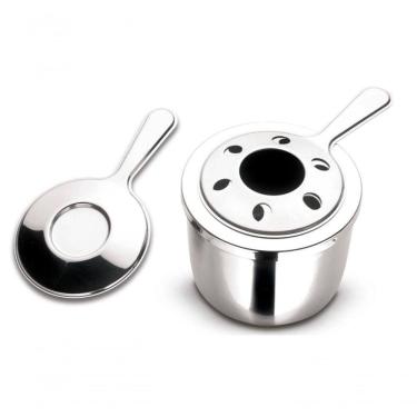 Imagem de Fogareiro Para Rechaud Tramontina Em Aço Inox Com Regulador De Chama