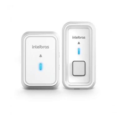 Imagem de Campainha Sem Fio Com Bateria Intelbras Cib 101 Branca