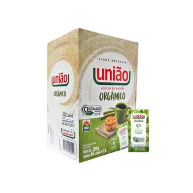 Imagem de Açúcar Sachê Cristal Orgânico 40un União