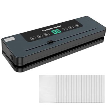 Imagem de Máquina seladora a vácuo de alimentos, sacos de vedação para armazenamento de embalagem de alimentos, máquina seladora a vácuo doméstica, seladora a vácuo ABS pequena, máquina de selagem a vácuo de