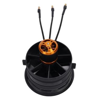 Imagem de RiToEasysports Ventilador Violento de Turbina, 64 Mm de 3200kV Sem Escova de 5 fã de Palheta, Potência Forte, Placa de Controle Inteligente, Materiais de Produto, Cenários Divertidos e Divertidos,