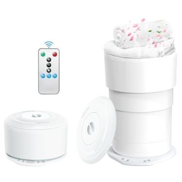 Imagem de Mangoin Aquecedor de toalha aquecido para spa de banheiro, aquecedor de toalha grande dobrável, presentes para ele e ela, serve para 2 toalhas grandes, cobertores, com tempo de 4 níveis e controle de