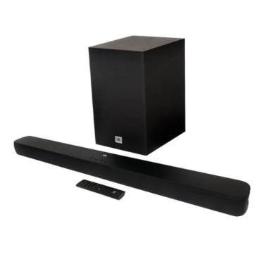 Imagem de Soundbar Cinema SB180 C/ 2.1 Canais Subwoofer S/Fio JBL - Preto