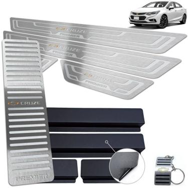 Imagem de Descanso De Pé E Soleiras Cruze Premier 2017 A 2020 Prata