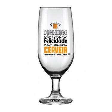 Imagem de Taça Cerveja Floripa 300ml Happy Beer 773230 - Allmix