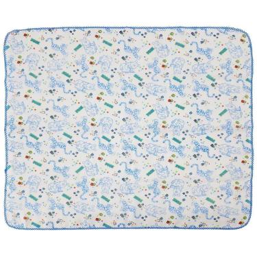 Imagem de Kit 3 Fralda De Pano Bebê Do Pooh 70X70 Com Crochê Masculino