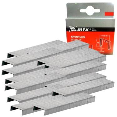 Imagem de Grampos 106 para Grampeador Tapeceiro 6 MM Caixa com 1.000 Unidades MT