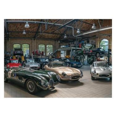 Imagem de Quebra Cabeça Puzzle Oficina de Carros 1000 Peças GGB