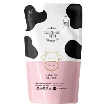 Imagem de Refil Hidratante Loção Cuide-Se Bem 400Ml Deleite - Boticário